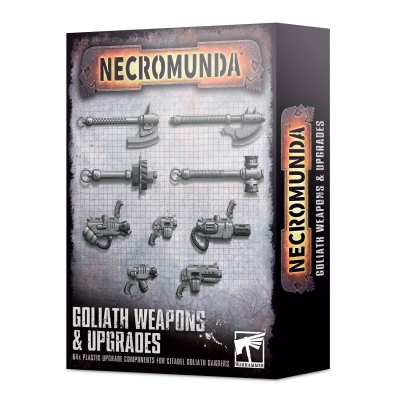 Tanie akcesoria Necromunda Goliath Weapons & Upgrades z Games Workshop